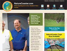 Tablet Screenshot of naturecoaster.com